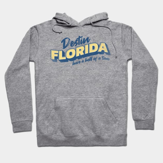 Destin Florida Hoodie by Polynesian Vibes